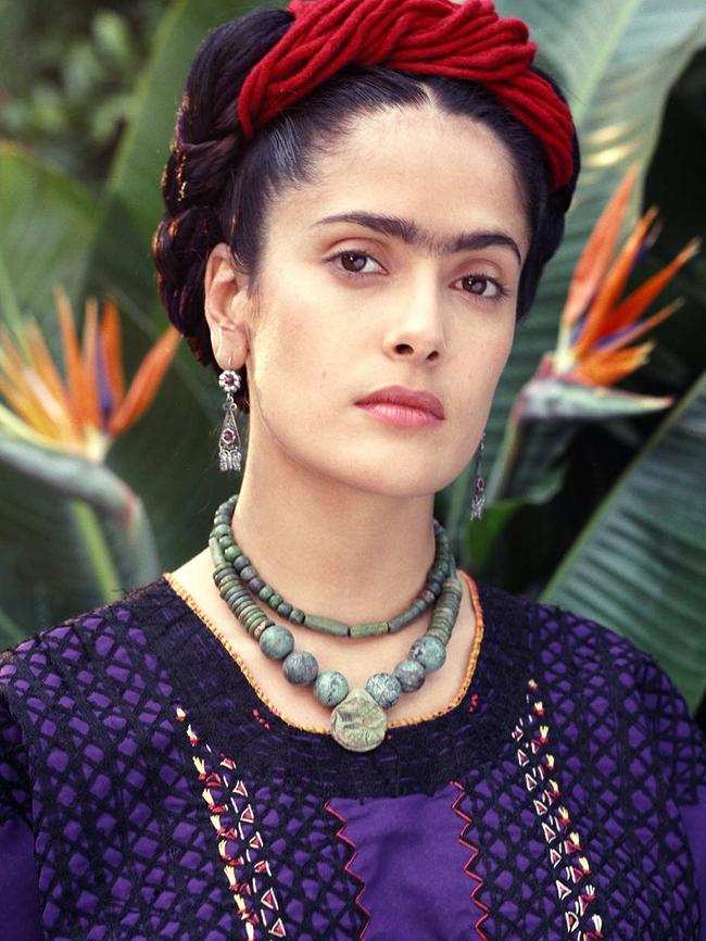 Salma Hayek in scene from the 2001 film Frida. Picture: Supplied