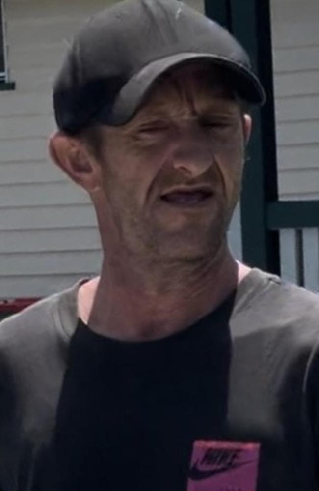 Jon Patrick Tobin leaves Nanango Magistrates Court on January 16, 2025 after pleading guilty to driving with a drug in his saliva.