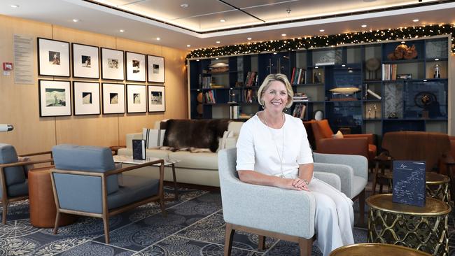 Australian Cruise Association CEO Jill Abel. Picture: LUKE BOWDEN