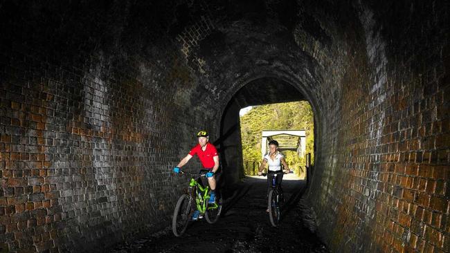 Northern Rivers Rail Trail hope we will have a world class trail to rival any in the world. Picture: DEREK MORRISON