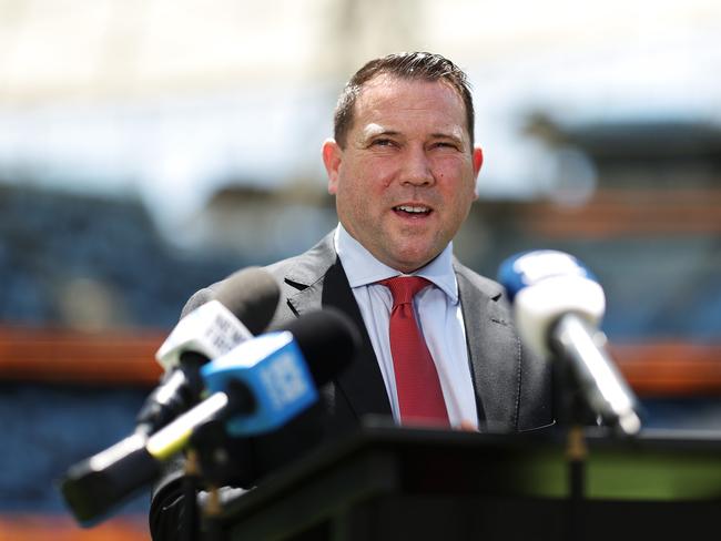 Former Football Australia CEO James Johnson. Picture: Getty Images