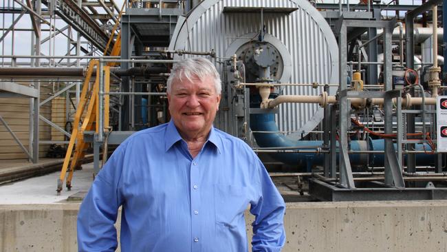 Federal Member for Flynn Ken O'Dowd at Southern Oil's Yarwun oil recycling plant on June 28,2020. Picture: Rodney Stevens