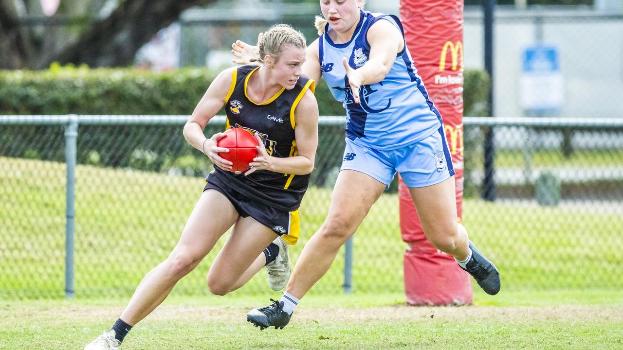 AFLQ StreetSmarts Schools Cup AFL football match between Kedron State High School and Marymount at Yeronga, Thursday, September 2, 2021 - Picture: Richard Waker