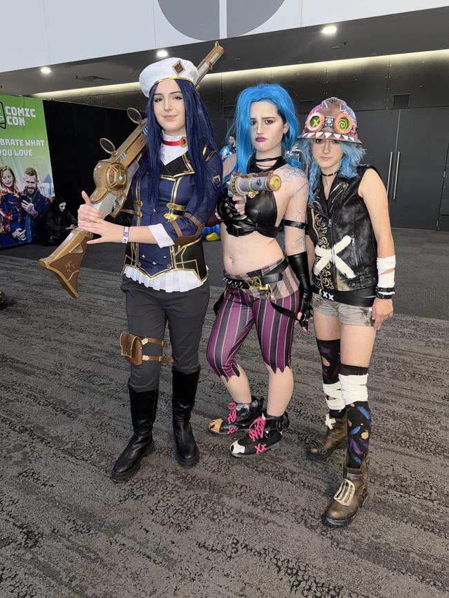 @mmkae25 attend the Oz Comic Con Melbourne at the Melbourne Convention & Exhibition Centre on Saturday, June 07, 2025. Picture: Jack Colantuono