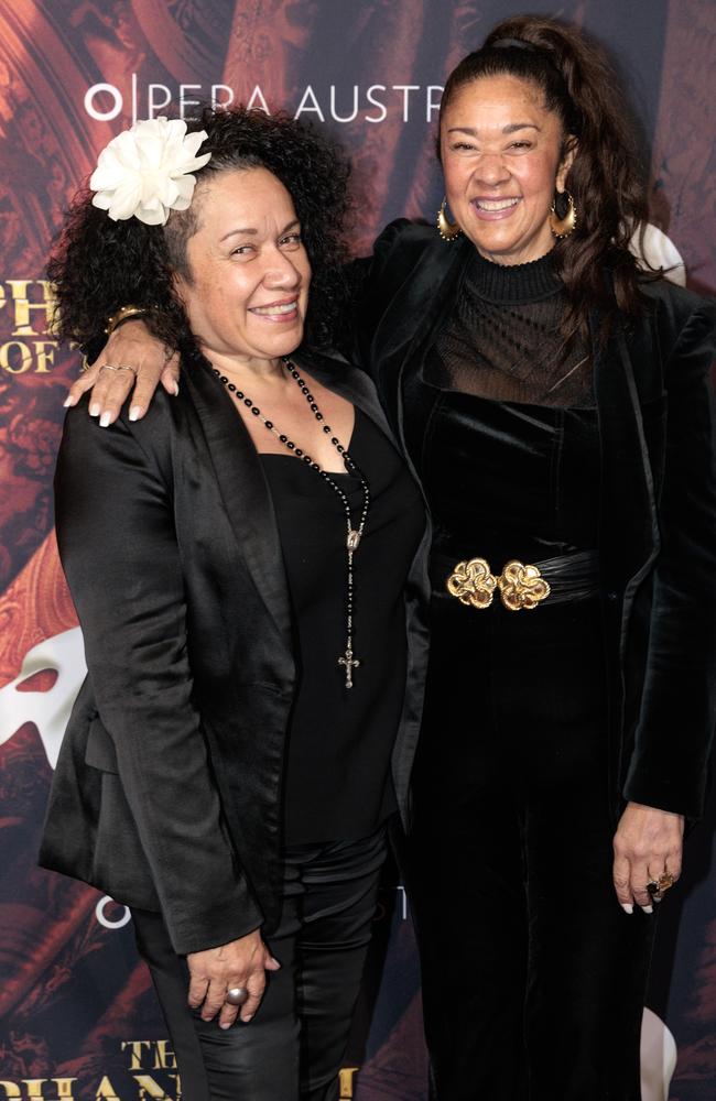 Vika and Linda Bull. Picture: David Geraghty