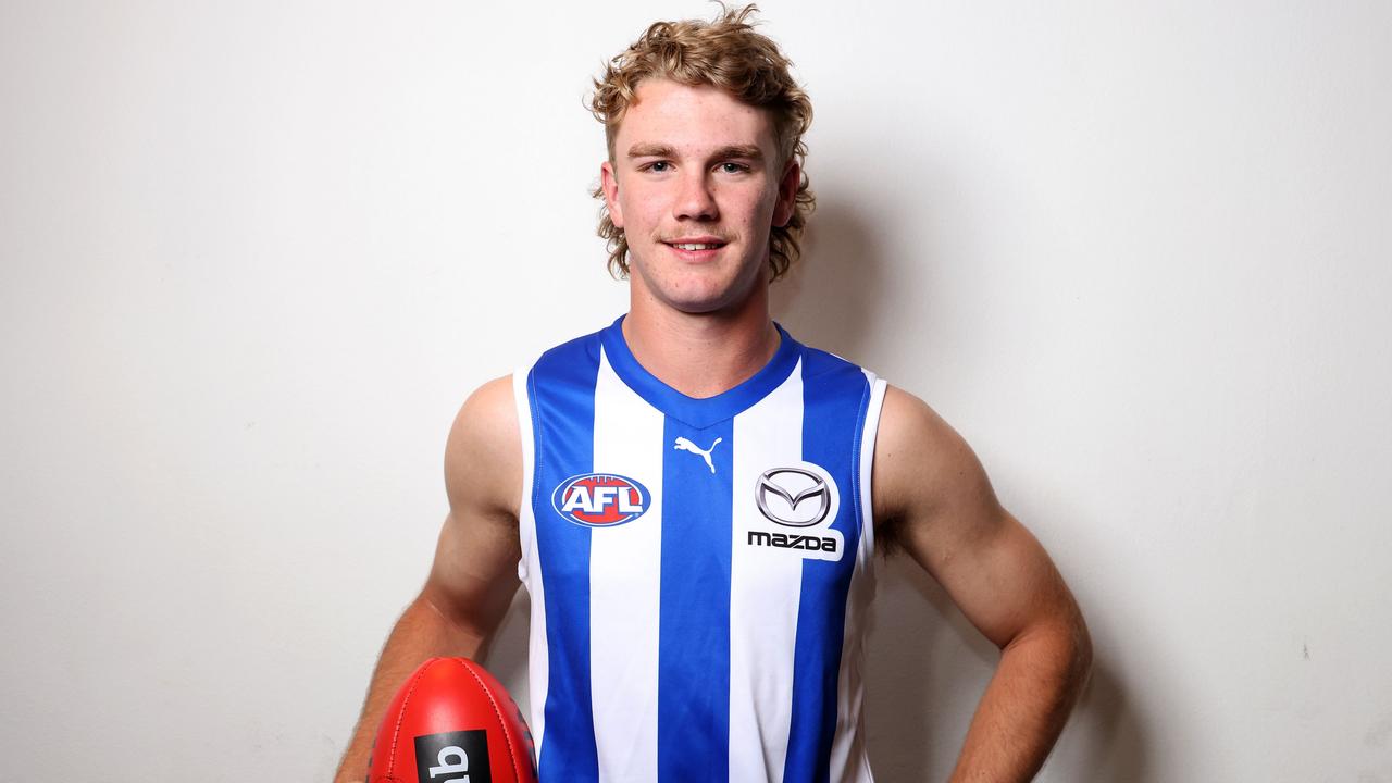 No. 1 AFL Draft pick Jason Horne-Francis. Picture: James Elsby/AFL Photos