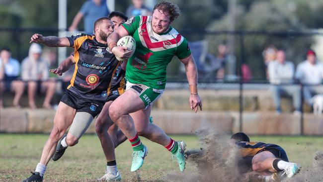 George Burgess.Picture: Adam Wrightson Photography. Souths Juniors Rugby League - A Grade.Round 14 - A GradeSouth Eastern Seagulls vs Matraville Tigers.Pioneer Park, Malabar, 2:20pm.11 August 2024.