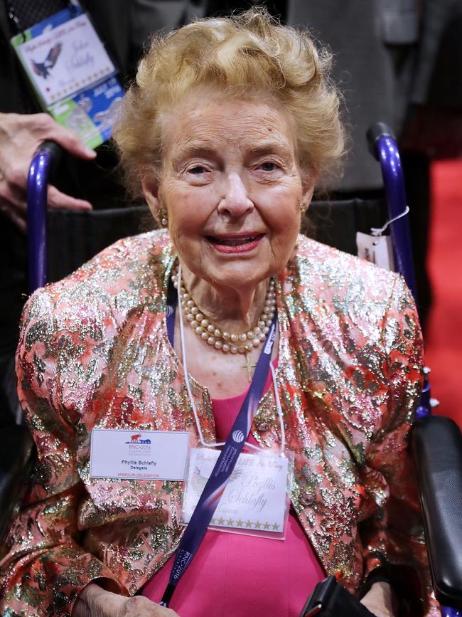 Phyllis Schlafly in 2016.