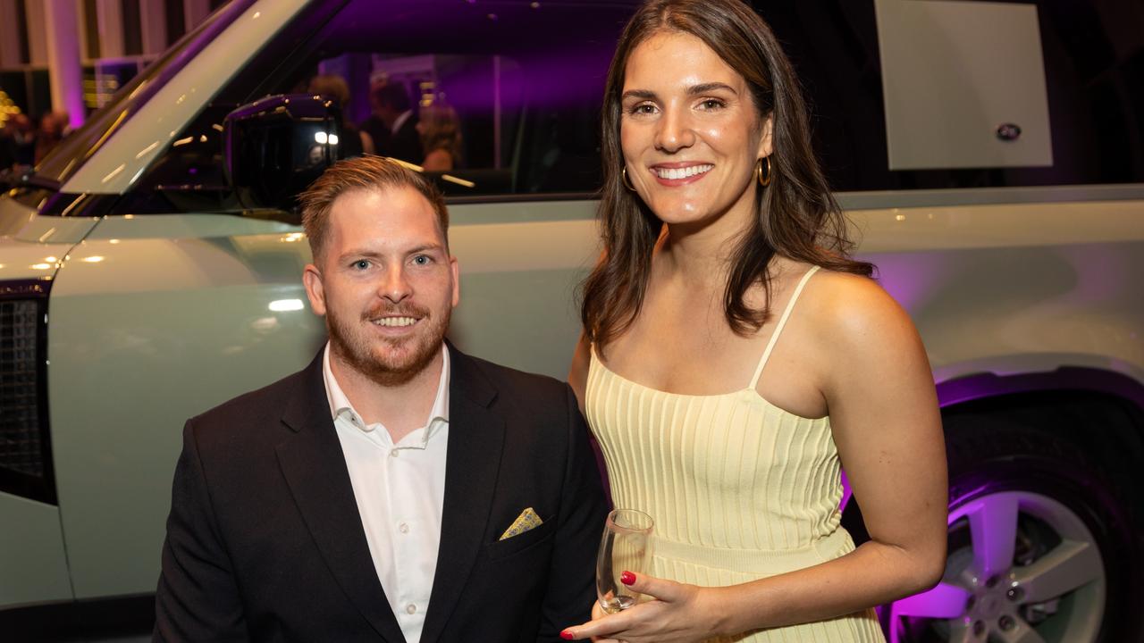 Matt McShane and Ella Sabljak at the 54th Sports Star of the Year Awards at RACV Royal Pines. THE PULSE . Picture: Celeste Humphrey