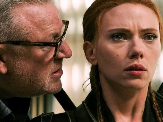 Ray Winstone worked with Scarlett Johansson on Marvel's Black Widow.