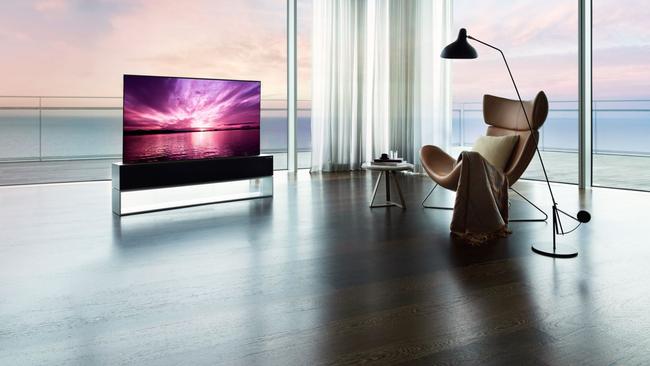 LG Signature R1 rollable OLED TV