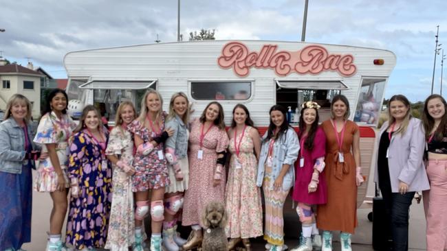 Rolla Bae is a roller skating business that is aiming to hold event pop-ups on the Sunshine Coast in July. Picture: Contributed