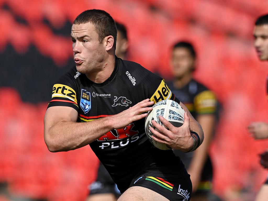 Liam Henry is slated for big things at the Panthers. Credit: NRL Images.