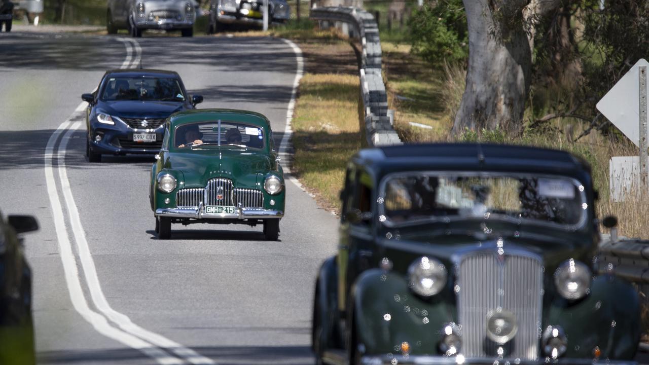 Bay to Birdwood on the road. Picture: Brett Hartwig