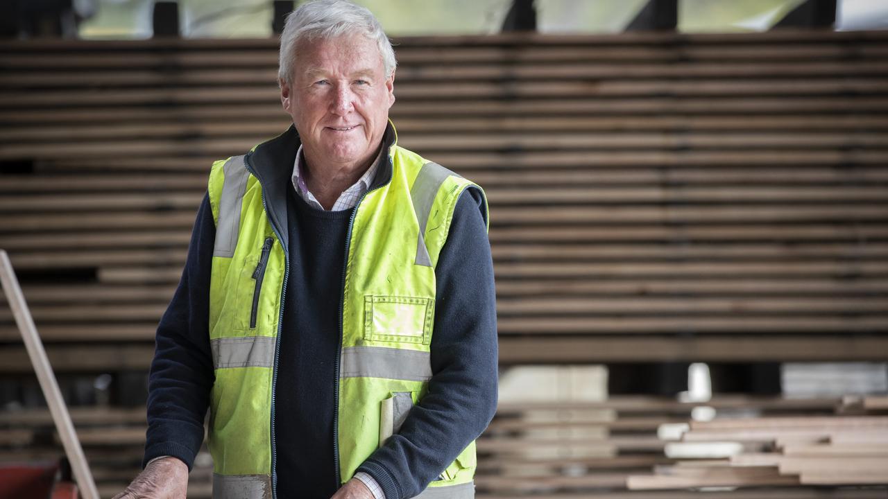 Prosser Labor candidate Bryan Green at Torenius Timber, Forcett. Picture: Chris Kidd