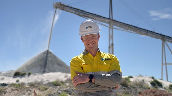 Pilbara Minerals Ltd chief executive Dale Henderson at the company's Pilgangoora lithium project in Port Hedland. Picture: Carla Gottgens/Bloomberg