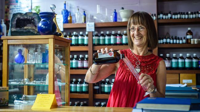 Nimbin personality Diana Roberts featured in the Faces of Nimbin campaign. Picture: The Northern Star archives/Supplied