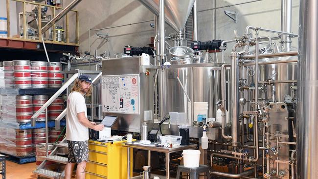 Rhodri Williams is opening a new brewery in Coolum Beach. Picture: Patrick Woods.