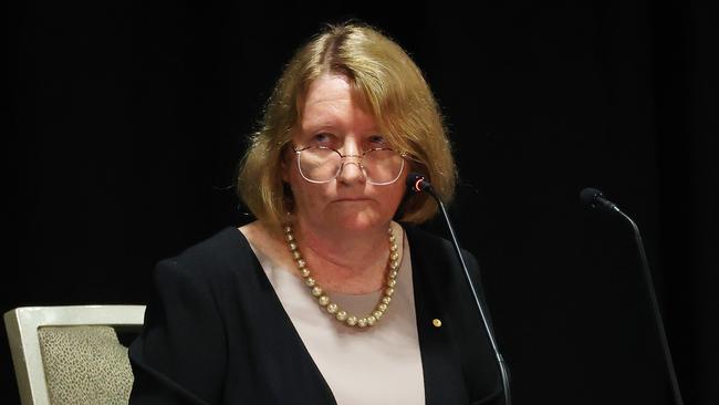 Royal Commissioner Catherine Holmes referred individuals for both civil and criminal prosecution to various government agencies. Picture: Liam Kidston