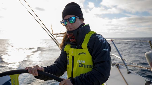 Nina Curtis raced to a third place on Brunel in the 2017/18 Volvo Ocean Race. Pic: Sam Greenfield