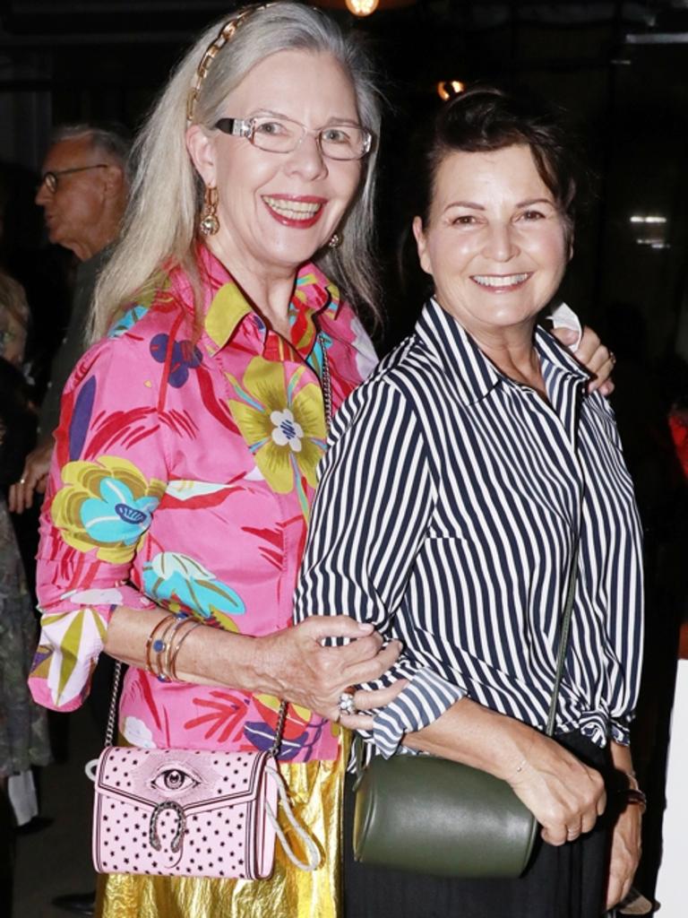 Mary Dickinson and Jenny Gaskell at the launch of Astille's Casablanca collection at Dutch Courage Gin Bar, Fortitude Valley. Socials: Damien Anthony Rossi | Picture: Claudia Baxter Photography