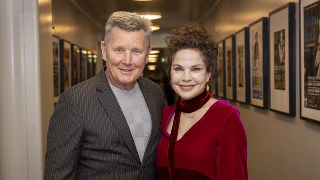 Tom Burlinson and Sigrid Thornton. Picture: Nico Photography