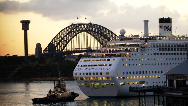 P&amp;O’s Pacific Jewel left Sydney last week. Pic: John Grainger