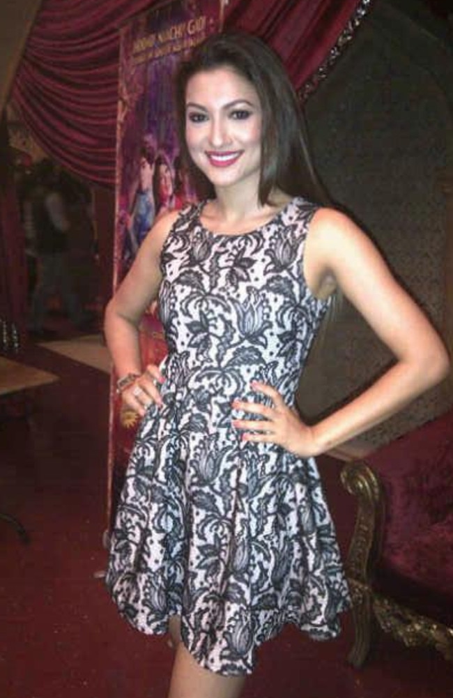 Gauhar Khan Short Dress