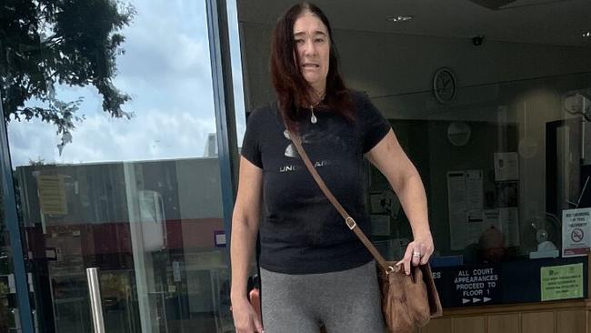 Rachael Leigh Patterson leaving the Caboolture Magistrates Court on September 8, 2023.