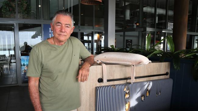 Dundee's proprietor Gary Low had his waterfront venue trashed and set alight in June, allegedly by a group of teens. Picture: Peter Carruthers
