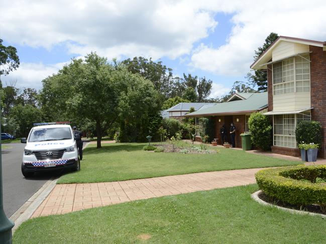 The Toowoomba home where Elizabeth Rose Struhs was found dead