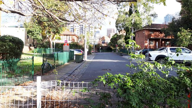 Fleet Street, Fitzroy, today. Picture: Michael Shelford.