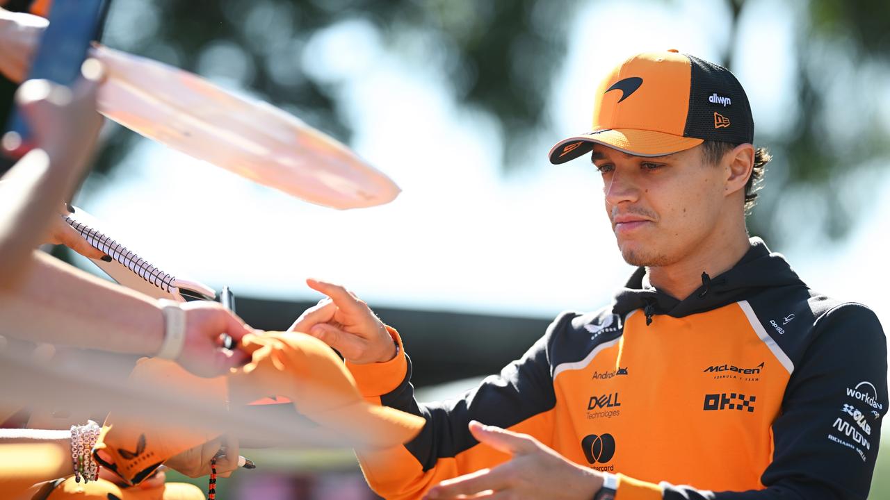 McLaren’s Lando Norris is tipped to win the 2025 Australian Grand Prix. Photo by Clive Mason/Getty Images.