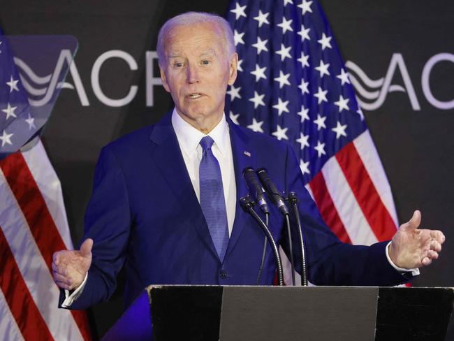 Joe Biden has made few public appearances or comments since leaving the White House in January Picture: AFP