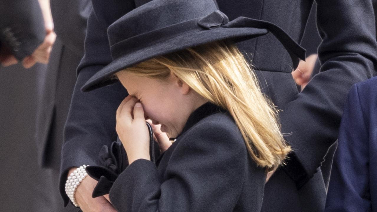 Rowene Tendev Xxx - Queen's funeral: Charlotte in tears, shares touching moment with George |  The Advertiser