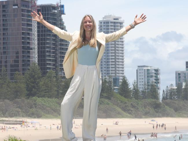 Marathon runner Erchana Murray-Bartlett has decided to take the leap into politics and run for the federal seat of McPherson, which takes in Burleigh Heads,  as an Independent in the upcoming elections. Picture Glenn Hampson