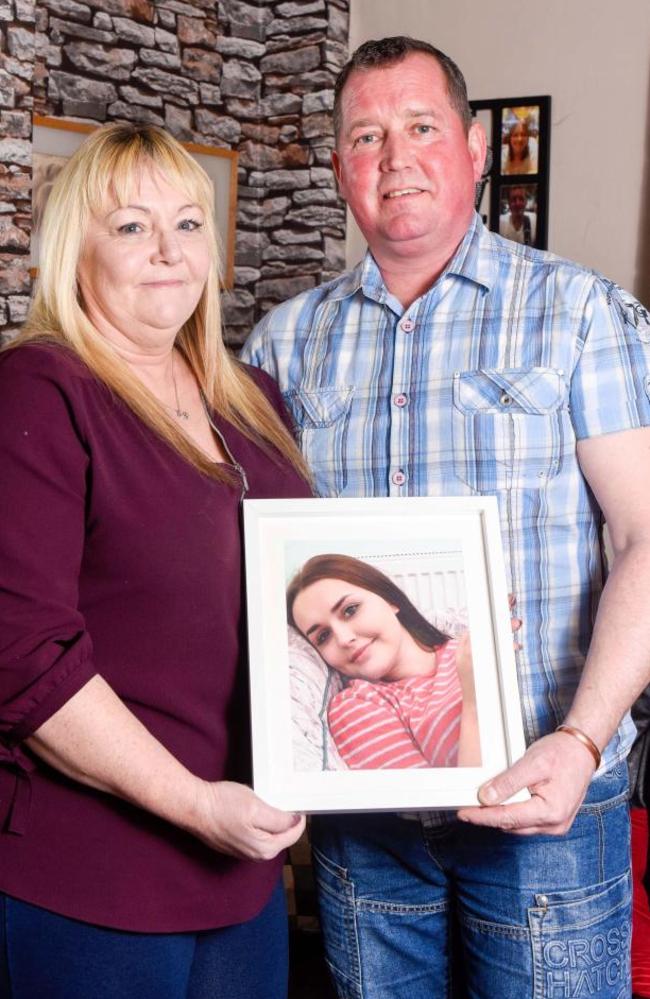 Grieving parents Debbie and Martin Guy said they did not want to see anyone else go through the same devastation as they felt. Picture: Caters