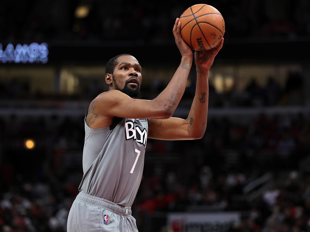 It’s obvious why Martin lists Kevin Durant as his toughest NBA opponent. Picture: Getty Images/AFP