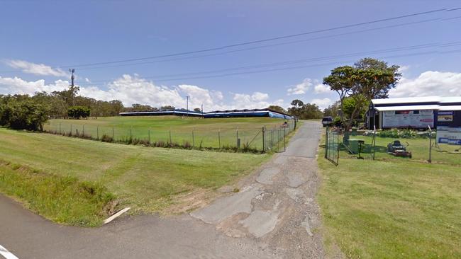 The former chicken farm on Beenleigh-Redland Bay Rd at Redland Bay, where developer Halcyon plans to build a relocatable housing park for 1000 people.