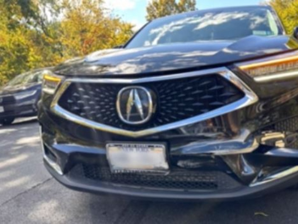 The woman’s insurance provider said they would cover the $8,000 in damages after viewing the dashcam footage and determining she was not at fault. Picture: TikTok