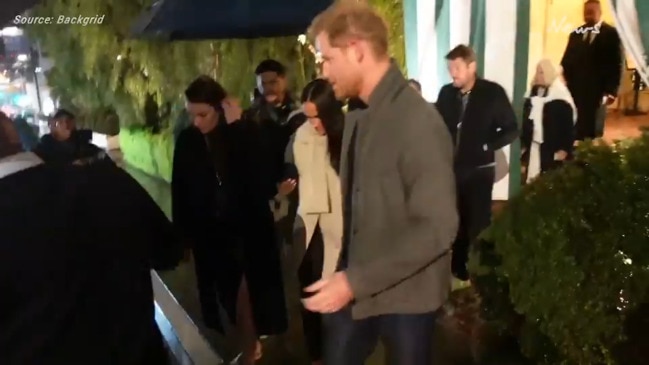 Prince Harry and Meghan seen for first time after news of eviction