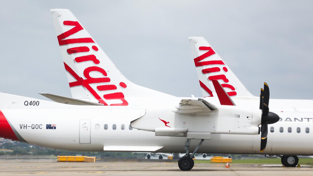 Virgin Australia has benefited from the demise of Rex, picking up more customers as well as more Boeing 737 aircraft. Picture: Dylan Robinson/NCA NewsWire