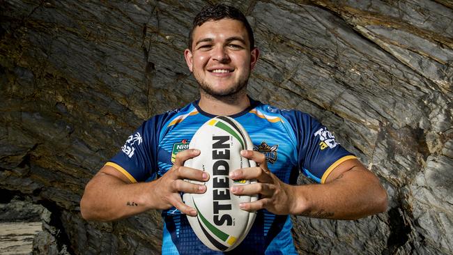 Ash Taylor is determined to emulate Thurston and become a role model for a new generation of players. Picture: Jerad Williams
