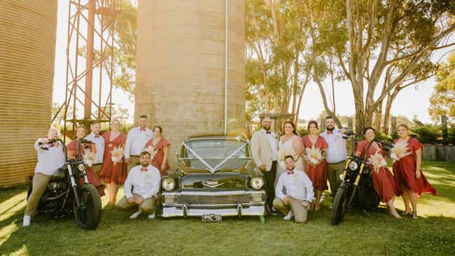 The wedding was “boho, fun and basically just a big party”. Picture: Single Soul