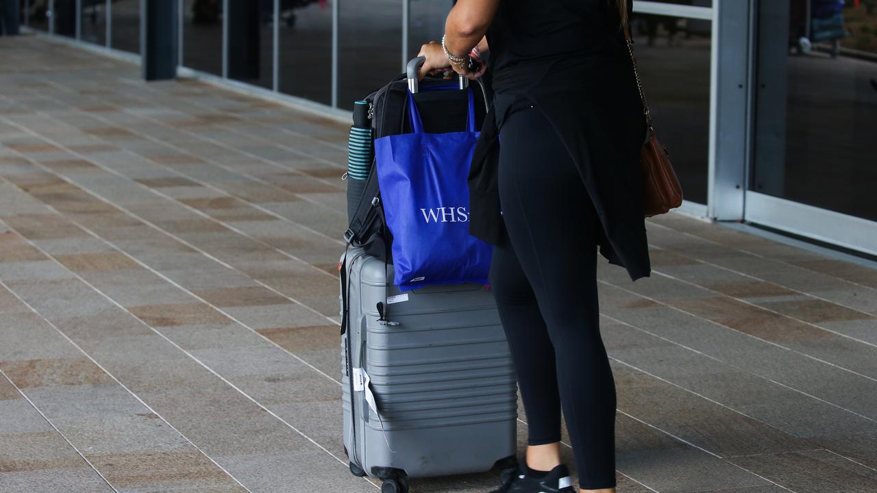 People who travelled through Sydney airports on February 15 are urged to say alert for possible measles symptoms. Picture: NCA NewsWire / Gaye Gerard