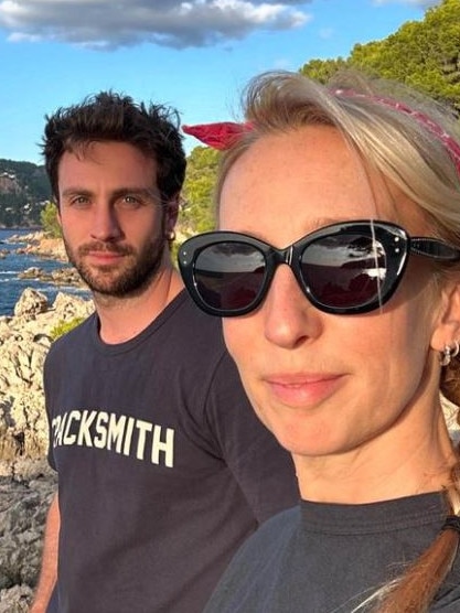 The couple were just enjoying a holiday together. Picture: Instagram/AaronTaylorJohnson