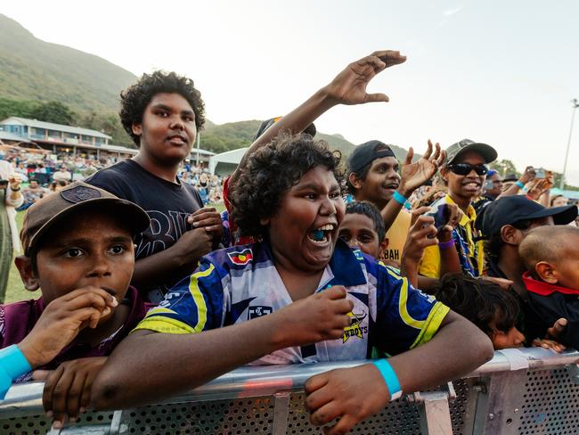 The crowd at the Yarrabah Music and Cultural Festival. Picture: Mitch Lowe Photo