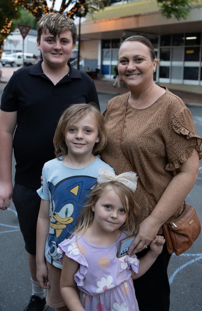 Melinda and family at Mary Christmas, December 20,2023.