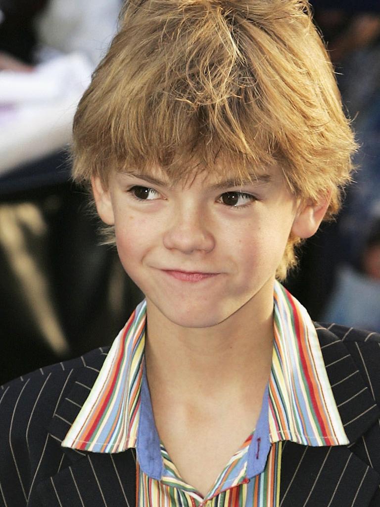 Thomas Brodie-Sangster, 2005. Picture: Gareth Cattermole/Getty Images