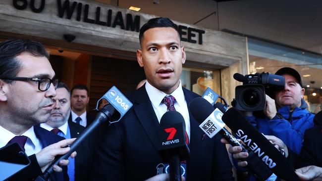 Israel Folau could be back playing in the NRL in 2021.